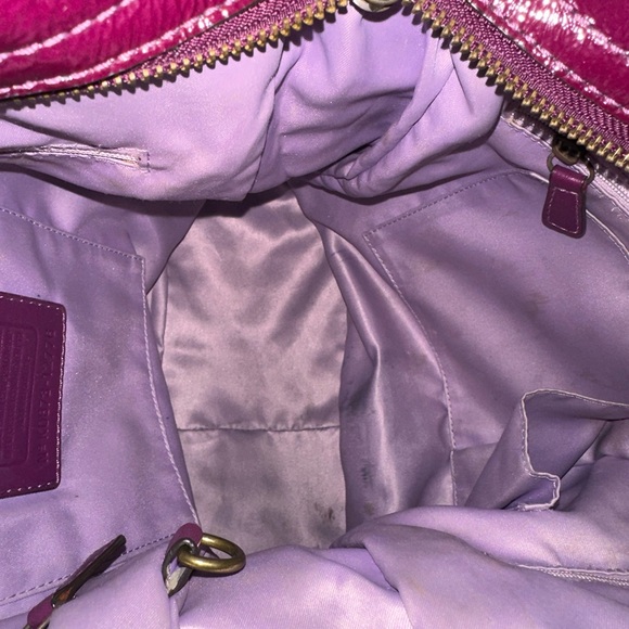 Vintage Leather Coach Zoe Purse *EUC* - Picture 7 of 8